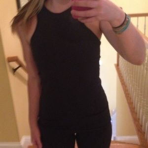 Charcoal lulu lemon workout top