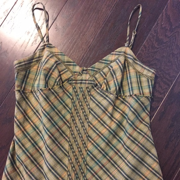 Plaid Joie Tank Top