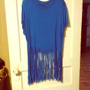 3X shredded Tee fits like a 1X.