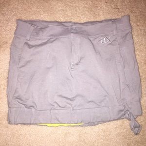 Armani Exchange A/X Sporty Gray Skirt