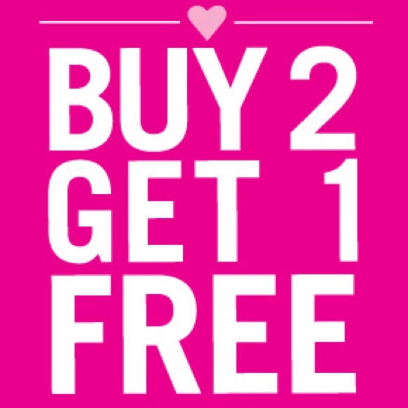 BUY 2 GET 1 FREE