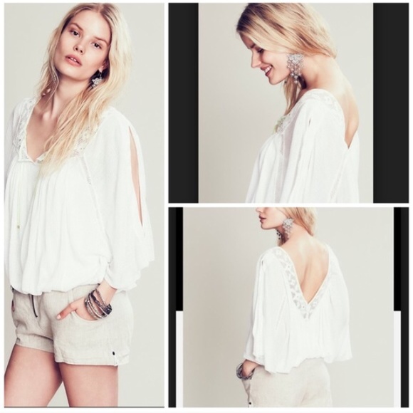 Free People Tops - NWT Free People Going Steady Blouse