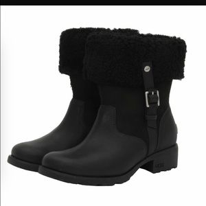 Black UGG boots
