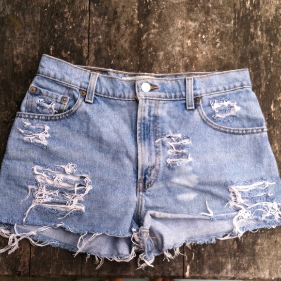 Distressed Vintage Levi's sz. 8