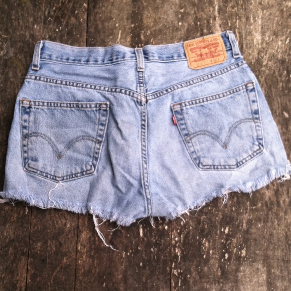 Levi's Distressed Shorts