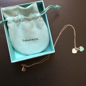 Double Heart pendant: Tiffany