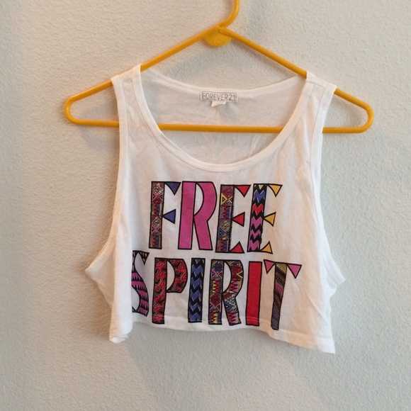 Forever 21 Tops - ⭐️F21 Free Spirit crop