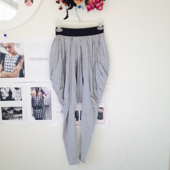 Jersey baggy pants