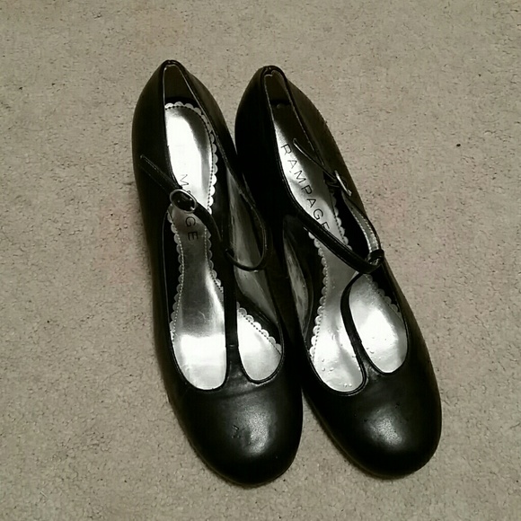 Black heels