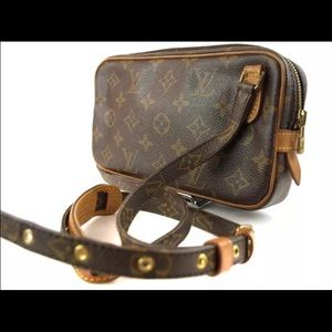 SOLD. Authentic Louis Vuitton Marly Bandouliere