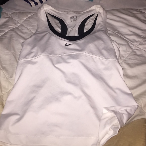 White NIKE top
