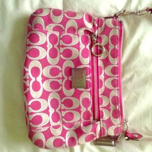 Coach Pink Poppy Crossbody Bag