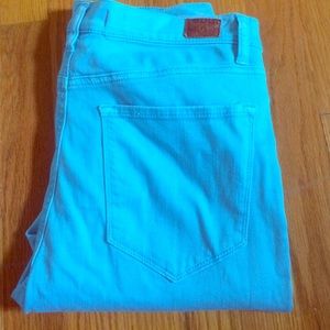 Turquoise Skinny Jean