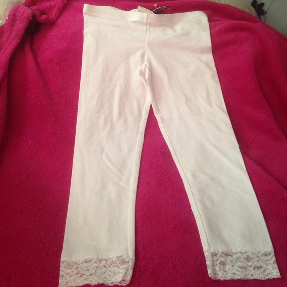 White leggings
