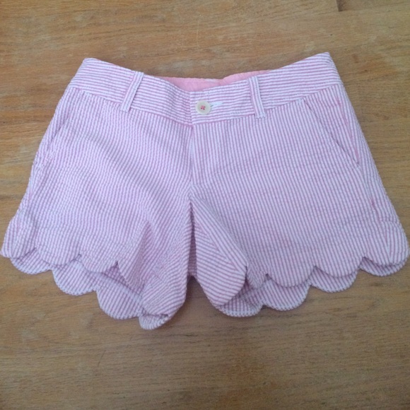 Lilly Pulitzer seersucker shorts