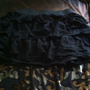 Black 3 Layered Skirt