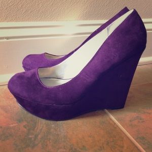 Purple wedges