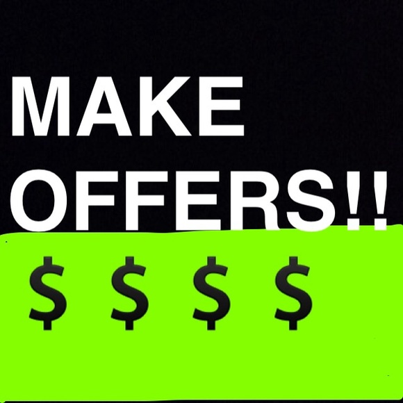 OFFERS ALWAYS ENCOURAGED!!