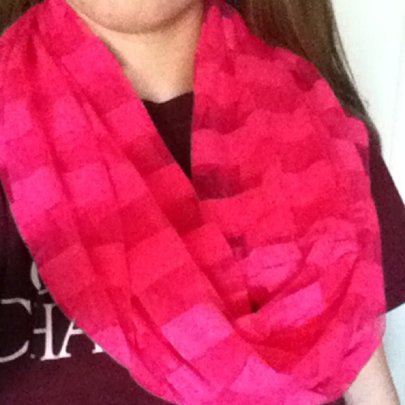 Pink Infinity Scarf - Picture 2 of 2