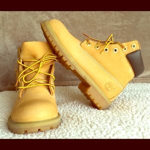 Junior 6-inch Premium Waterproof Timberlands