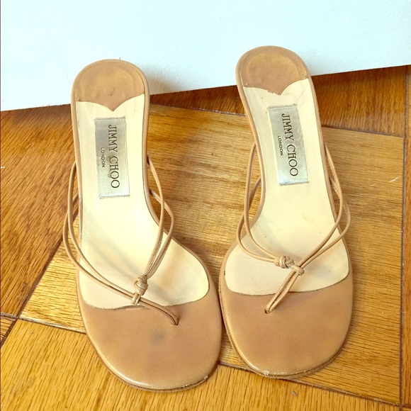 Jimmy Choo nude sandals
