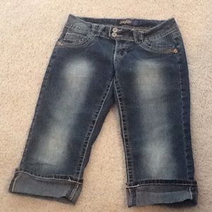 Angels brand. Junior denim capris