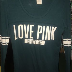 NWOT Victoria's Secret Pink Long Sleeve T-shirt