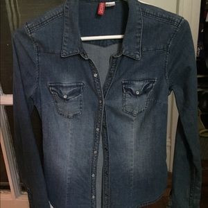 Denim shirt