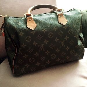 💯Authentic Louis Vuitton Speedy Handbag 30
