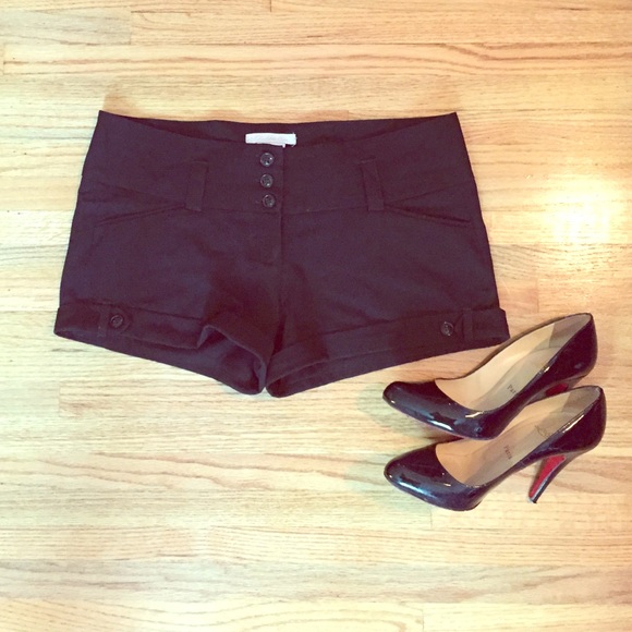 Dressy black shorts!  Perfect for summer!