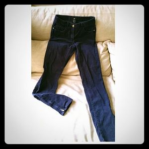 H&M blue Corduroy pant