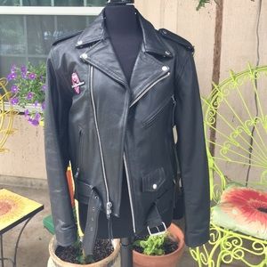 Motorcycle leather jacket