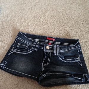 NWOT Short Dark Wash Short Shorts