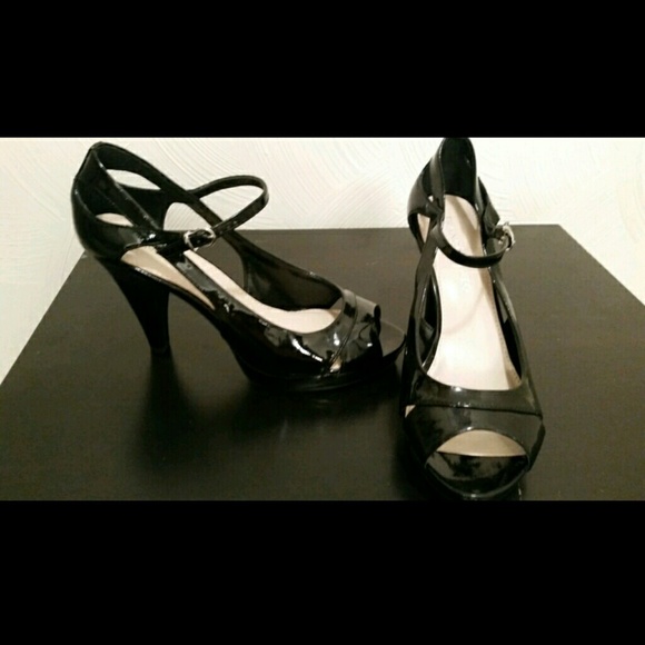Black Franco Sarto Heels size 9