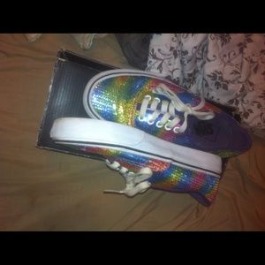 Glitter vans