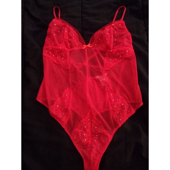 Red lace Lingerie