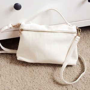 Brand new white purse