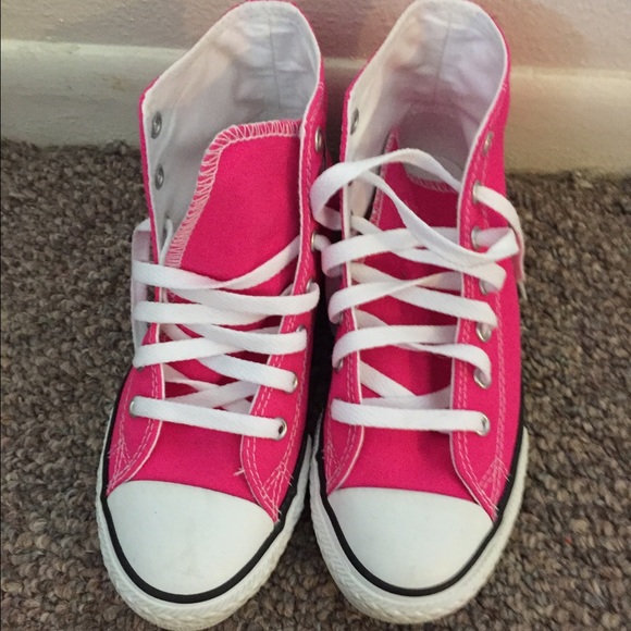 Converse High Tops Hot Pink