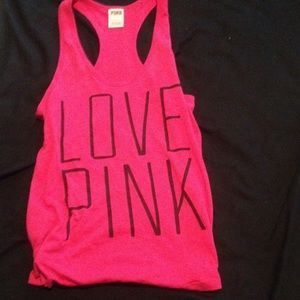 Vs love pink summer tank