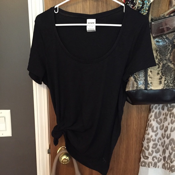 PINK scoopneck t-shirt!
