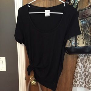 PINK scoopneck t-shirt!