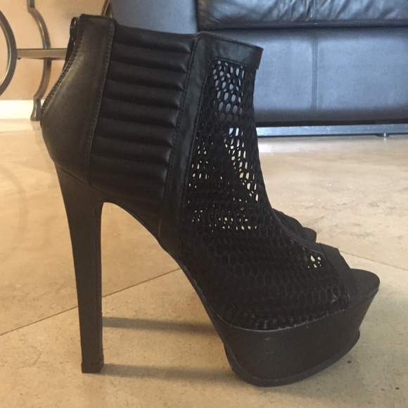 black heels