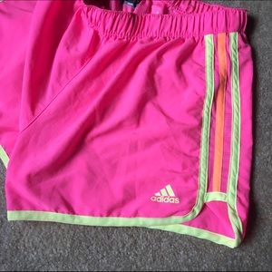 NEW ☀️ ADIDAS Neon Running Shorts