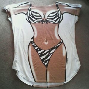 Swimsuit cover super hilarious!!!