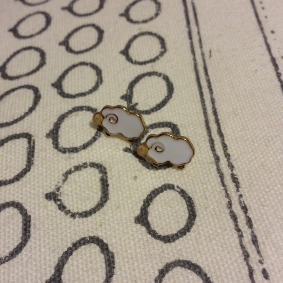 Sheep earrings
