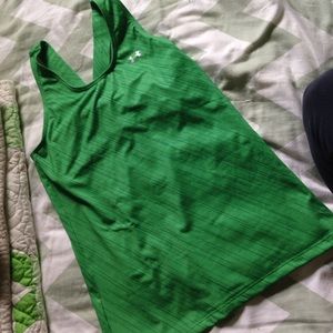 Under armor heat gear built in bra tank