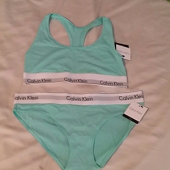 Calvin Klein Bralette and Bikini Bottom