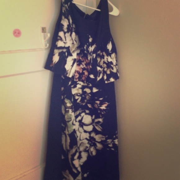 Layers pattern dress