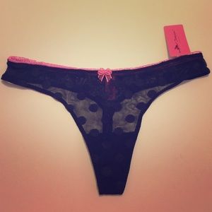 Adorable Polka Dot Betsey Johnson Panties