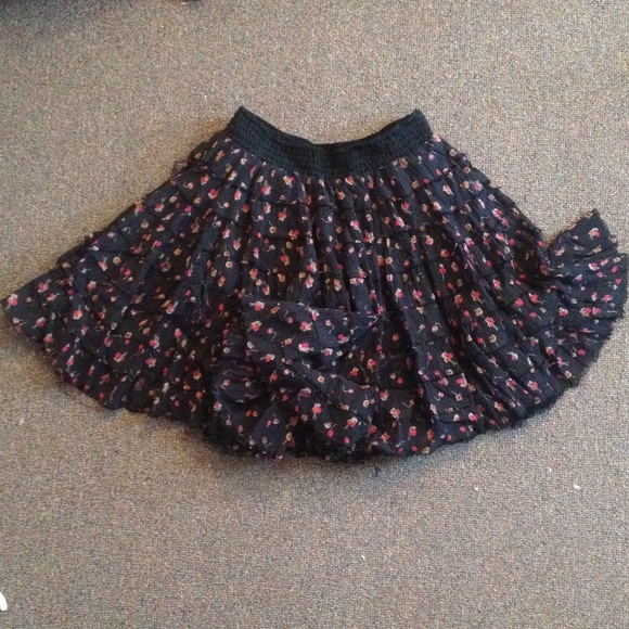 Free People floral skirt